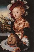 CRANACH, Lucas the Elder, Salome hg